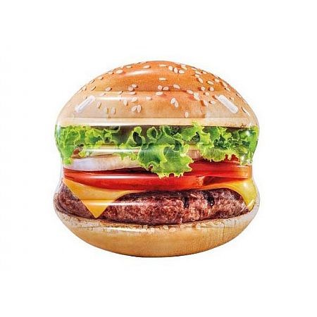 58780 Nafukovací ostrov hamburger 145 x 142 cm