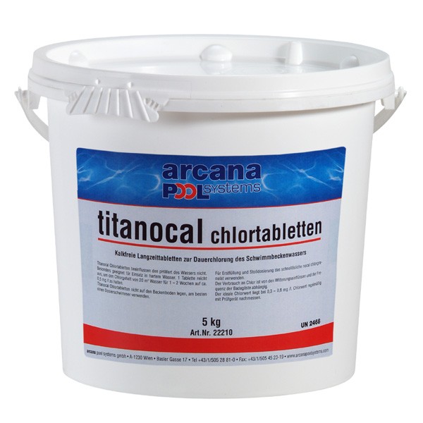 Arcana Chlorové tablety 5 kg - Titanocal